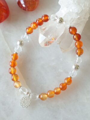 Mala-Armband "Sonniger Lebensmut"