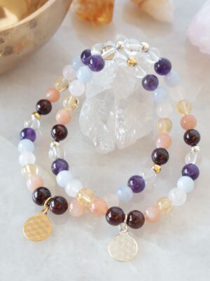Mala-Armband "Chakra Harmonie"